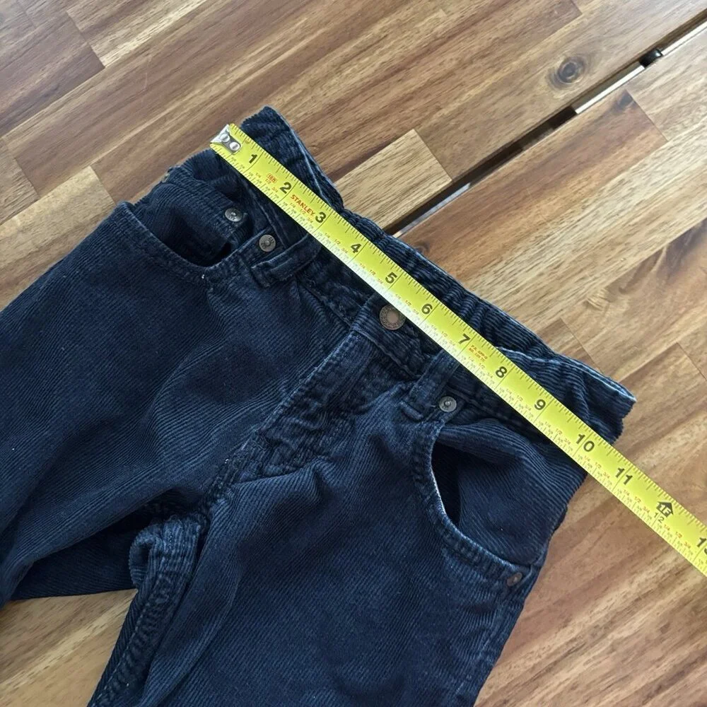 Gap Kids Blue Corduroy Pants Size 7 Straight Fit Holiday Christmas Church School